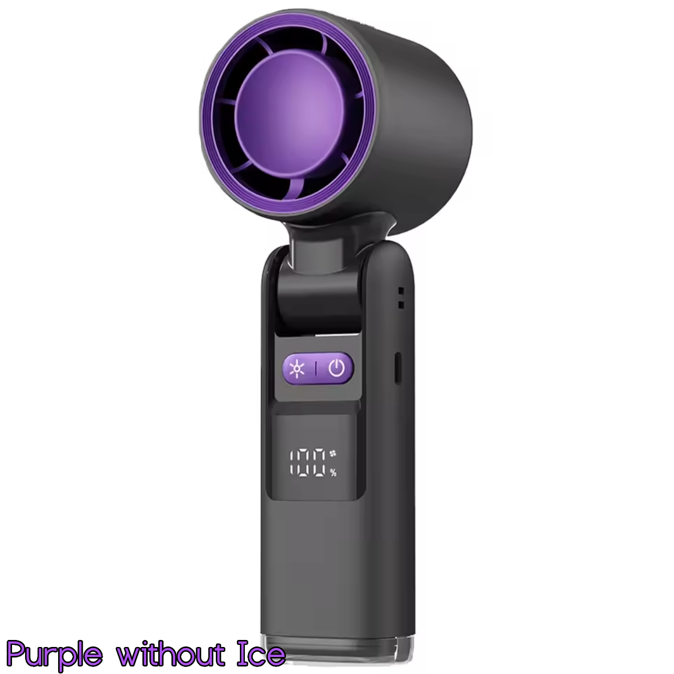 ❄️ Mini Turbo Rechargeable Fan with Digital Display